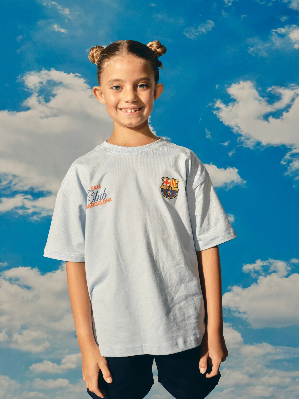 T-shirt Light Blue Fan Club Barça - Junior - Image 2
