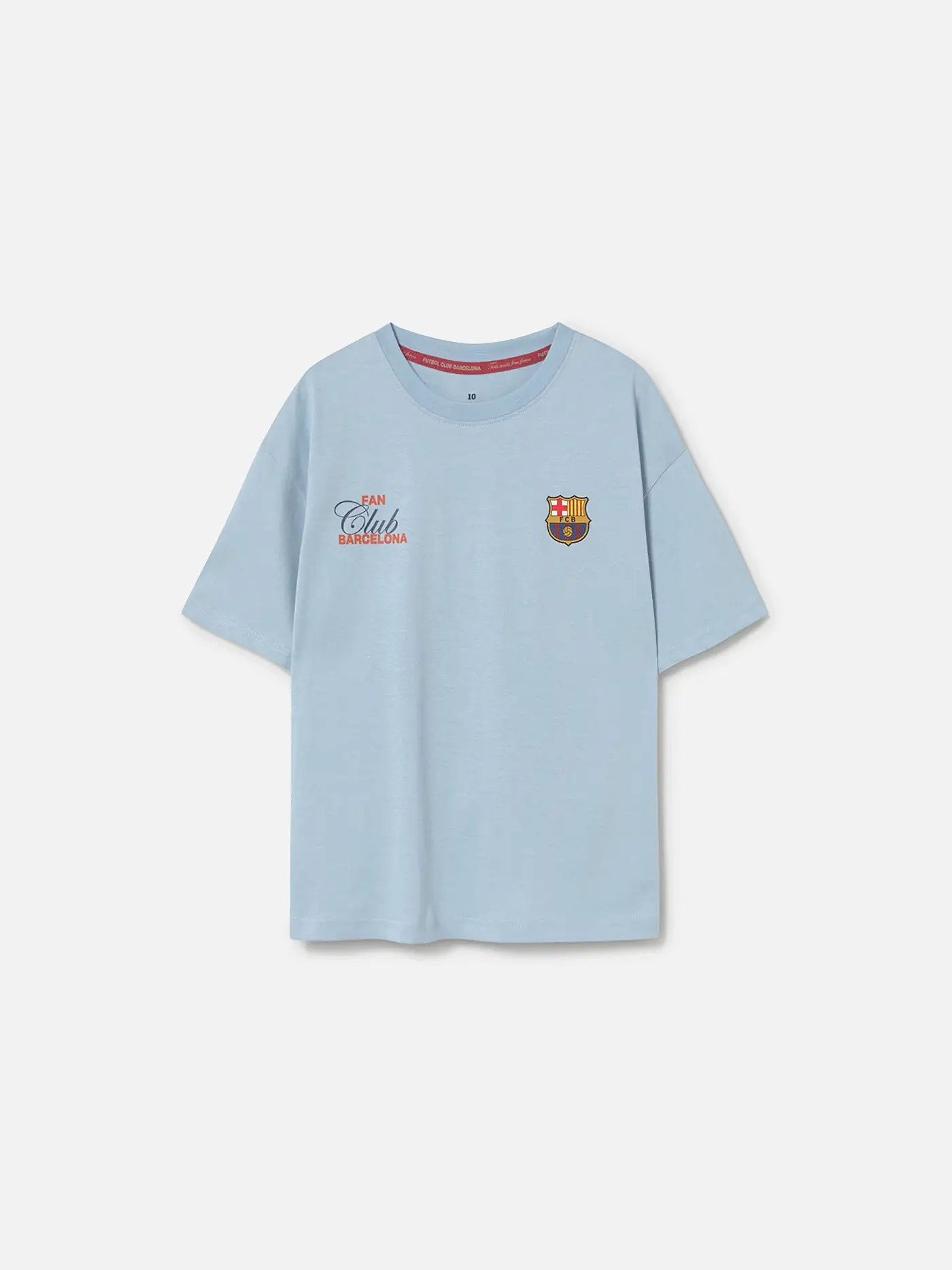 T-shirt Light Blue Fan Club Barça - Junior - Image 3