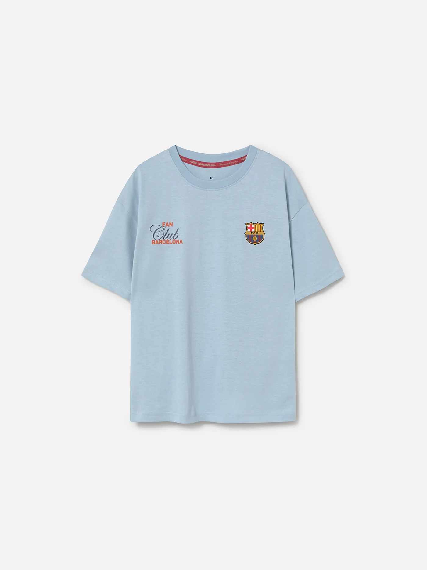 T-shirt Light Blue Fan Club Barça - Junior - Image 5
