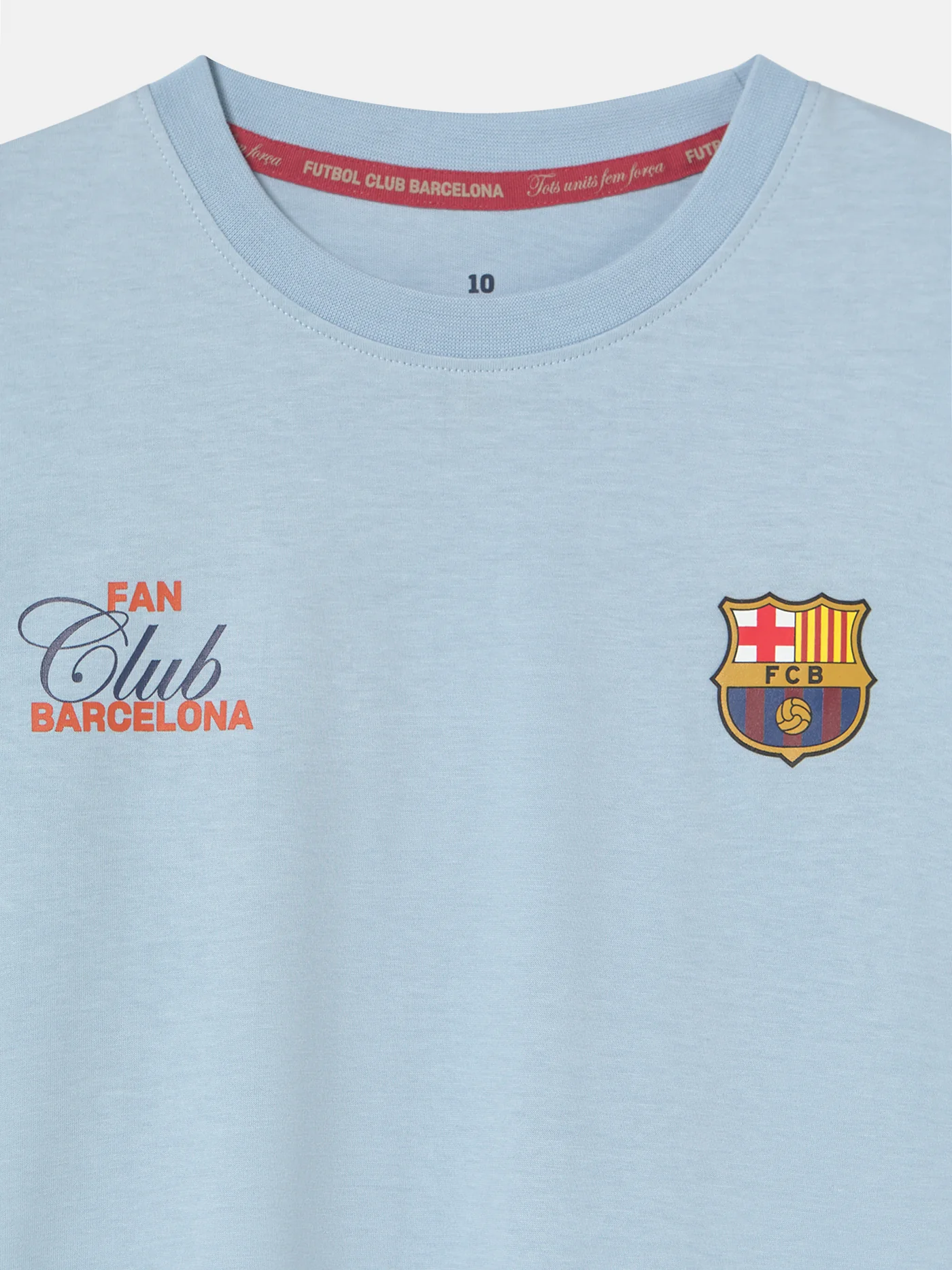 T-shirt Light Blue Fan Club Barça - Junior - Image 6