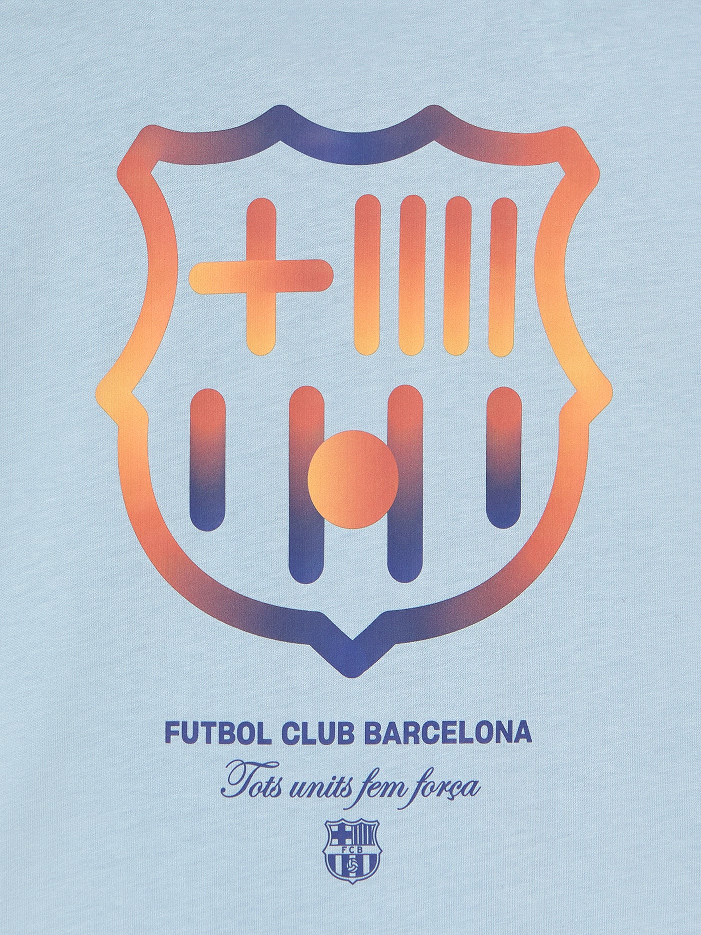 T-shirt Light Blue Fan Club Barça - Junior - Image 7