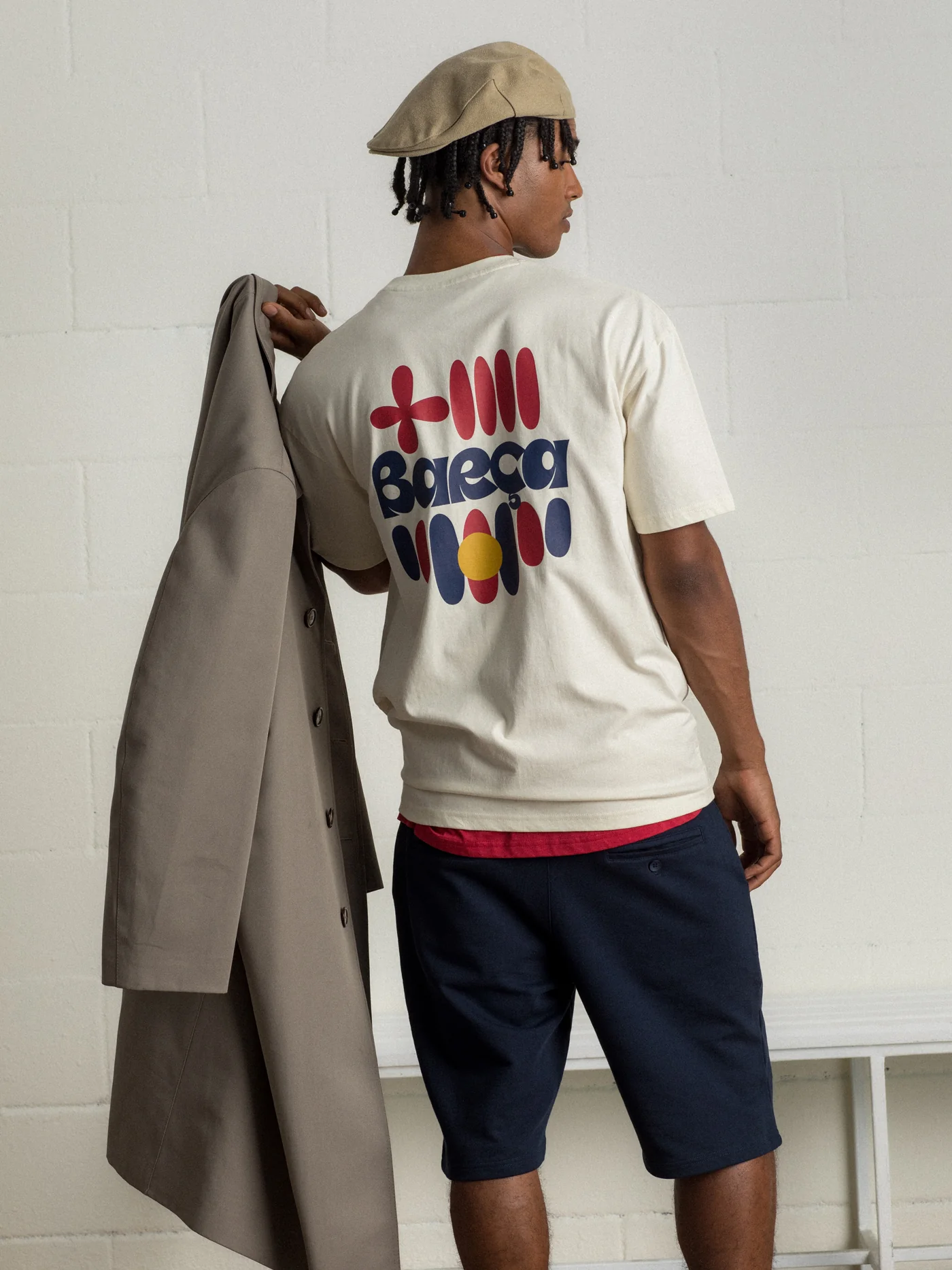 T-shirt Ecru Fan Club Barça - Image 4