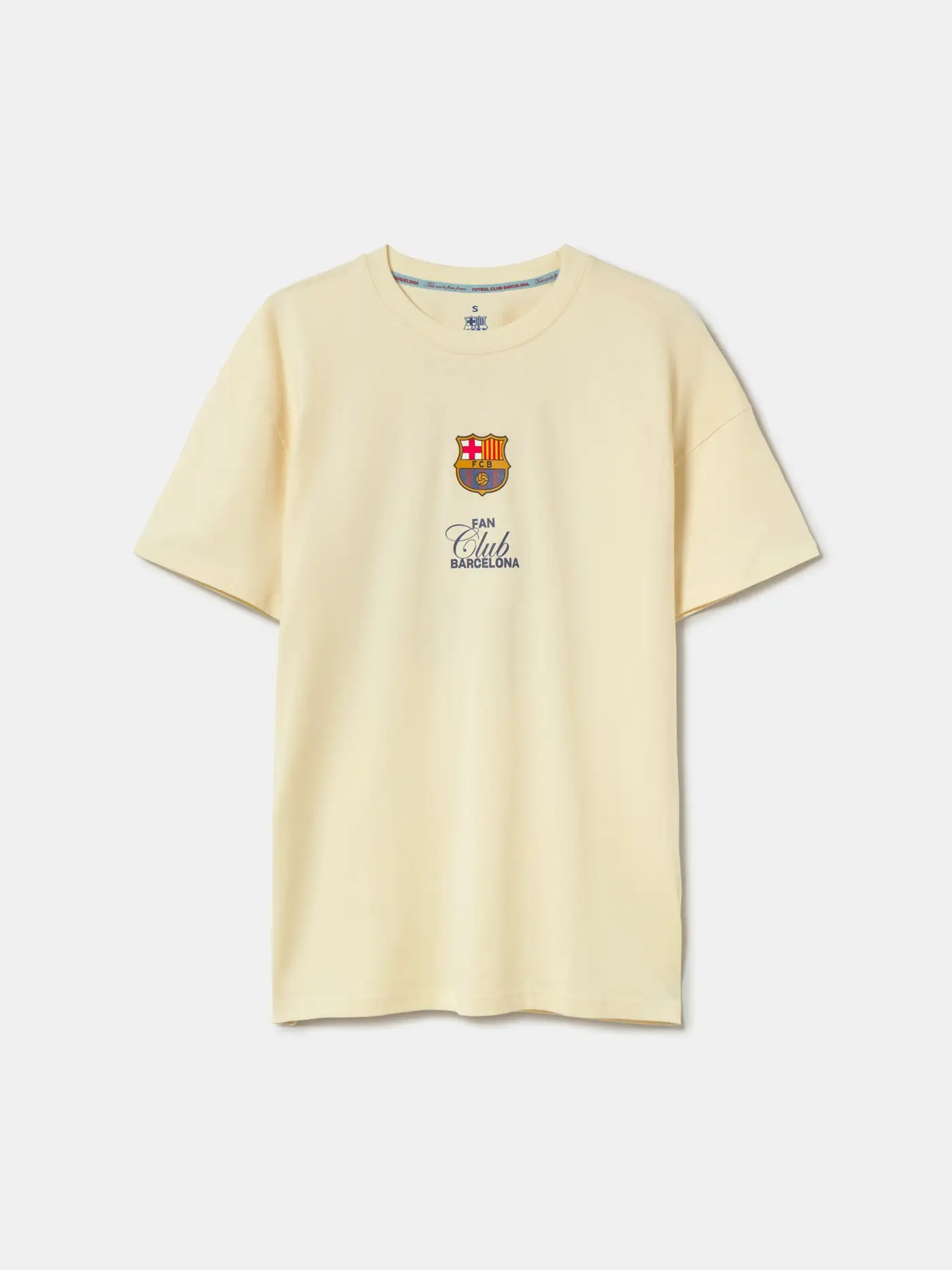 T-shirt Ecru Fan Club Barça - Image 7