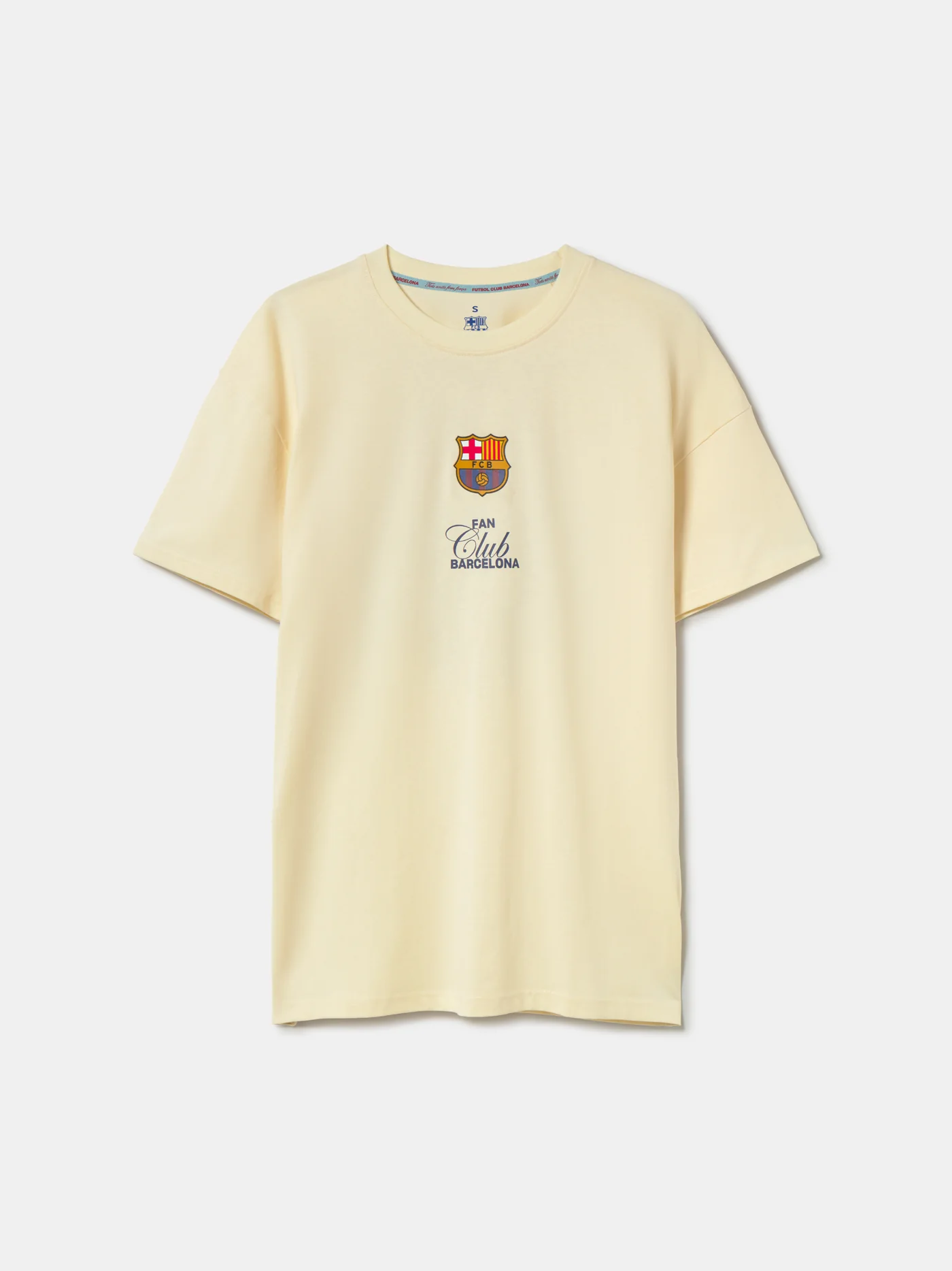 T-shirt Ecru Fan Club Barça - Image 9