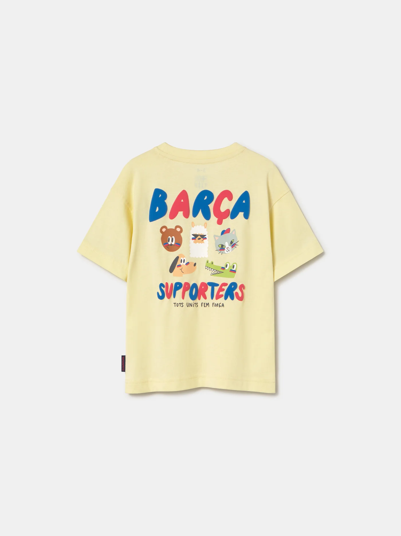 T-shirt ecru Squad Barça - Kids - Image 4