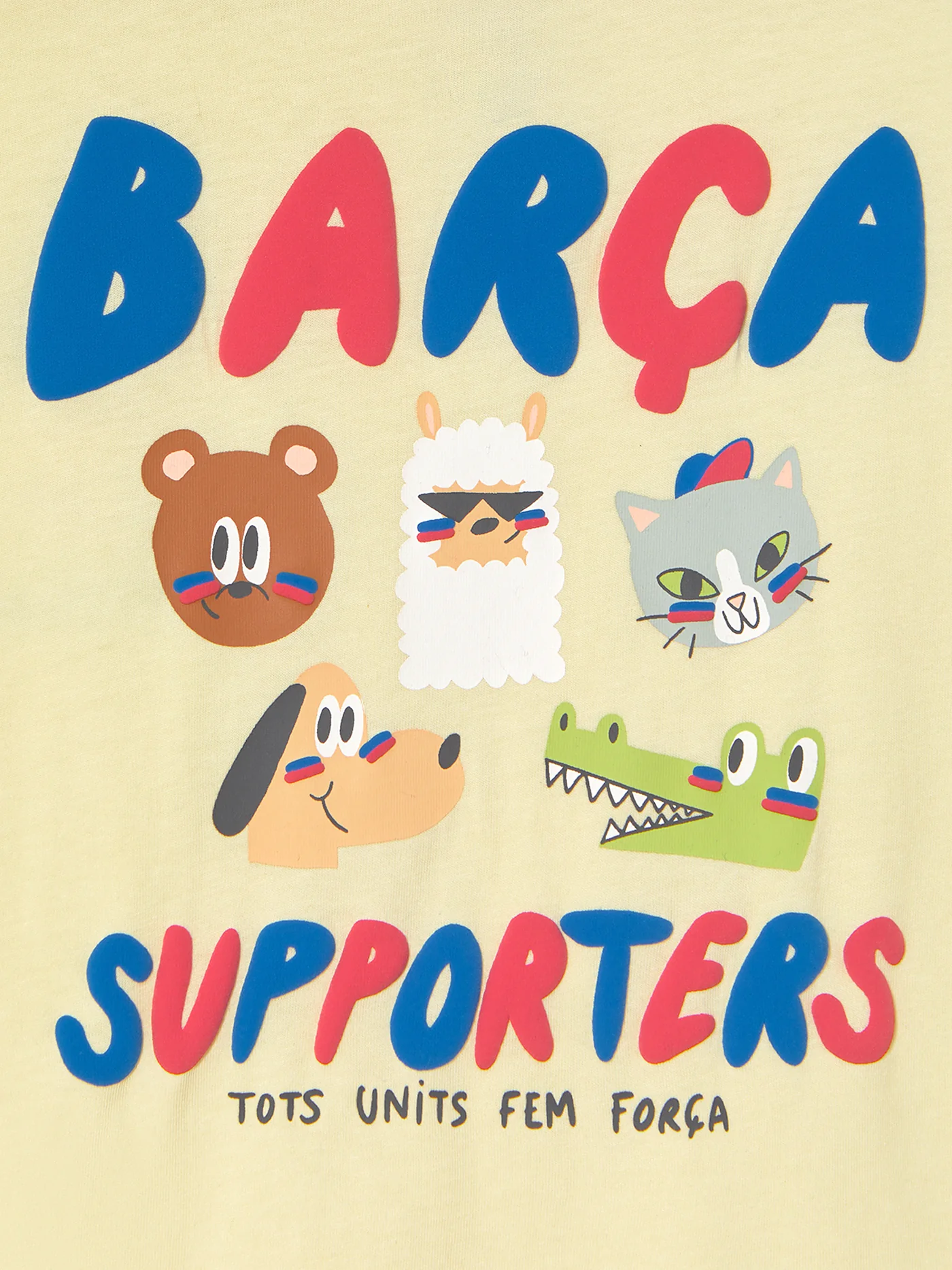 T-shirt ecru Squad Barça - Kids - Image 6