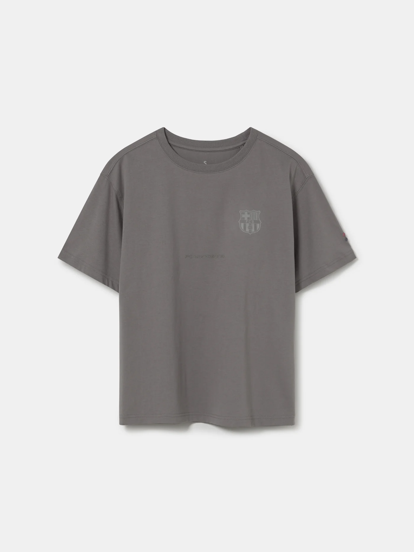 T-shirt Grey Barça Organic Goals - Women - Image 7