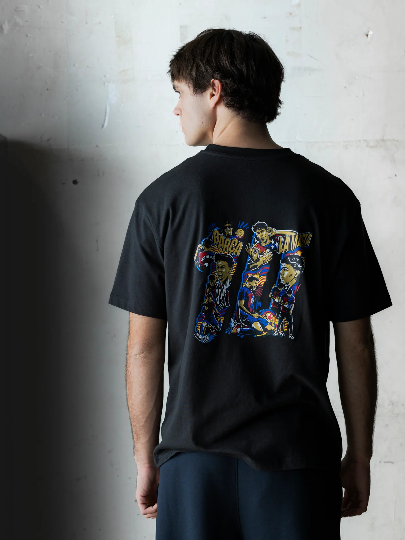 T-Shirt Lamine Yamal Core Black Barça - Image 2