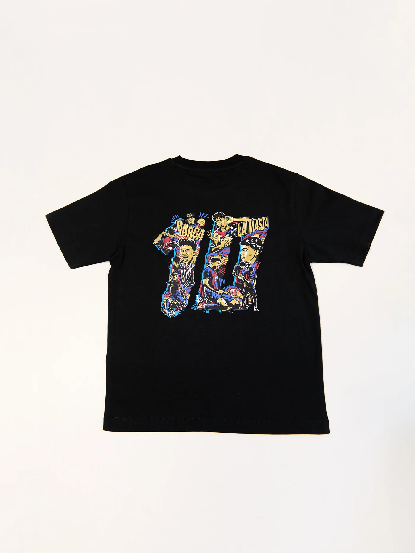 T-Shirt Junior Lamine Yamal Core Black Barça - Image 4