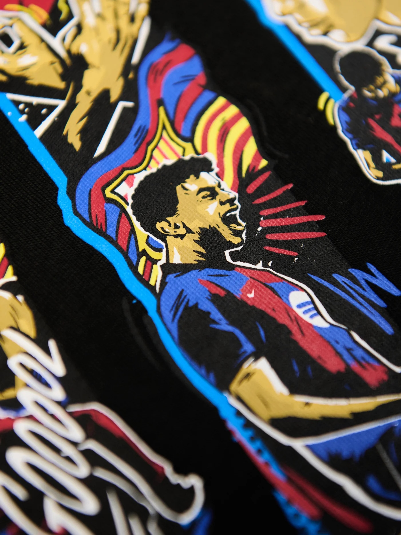 T-Shirt Junior Lamine Yamal Core Black Barça - Image 6