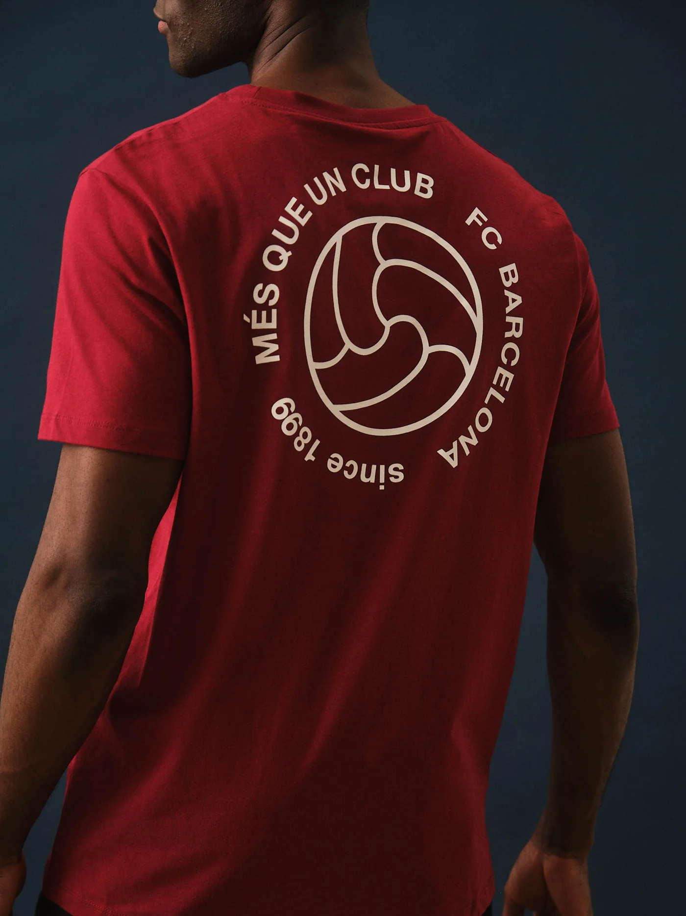 T-shirt maroon Barça - Image 3