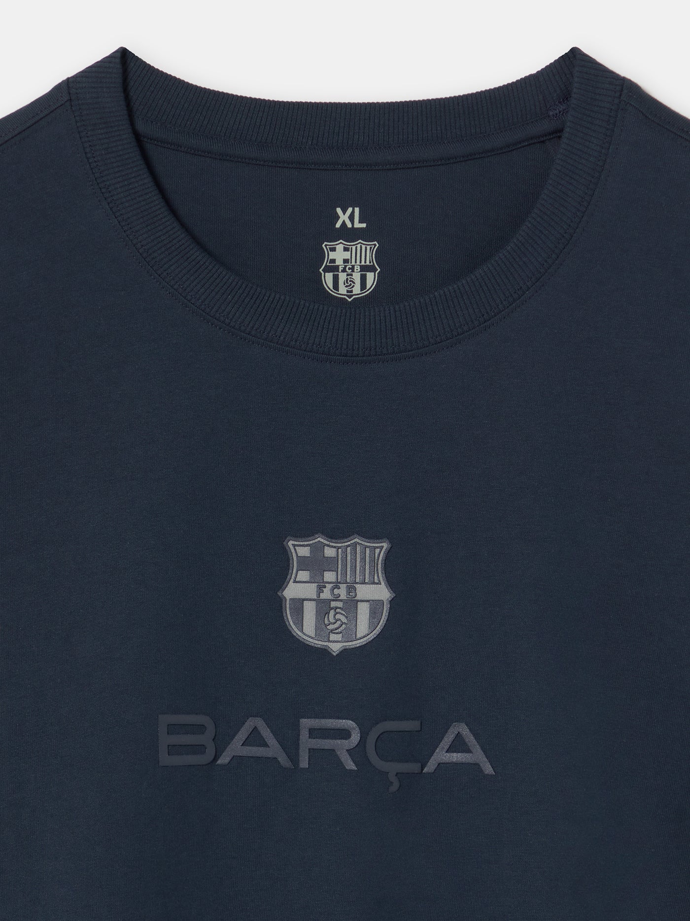T-shirt Navy Barça Organic Goals - Image 8
