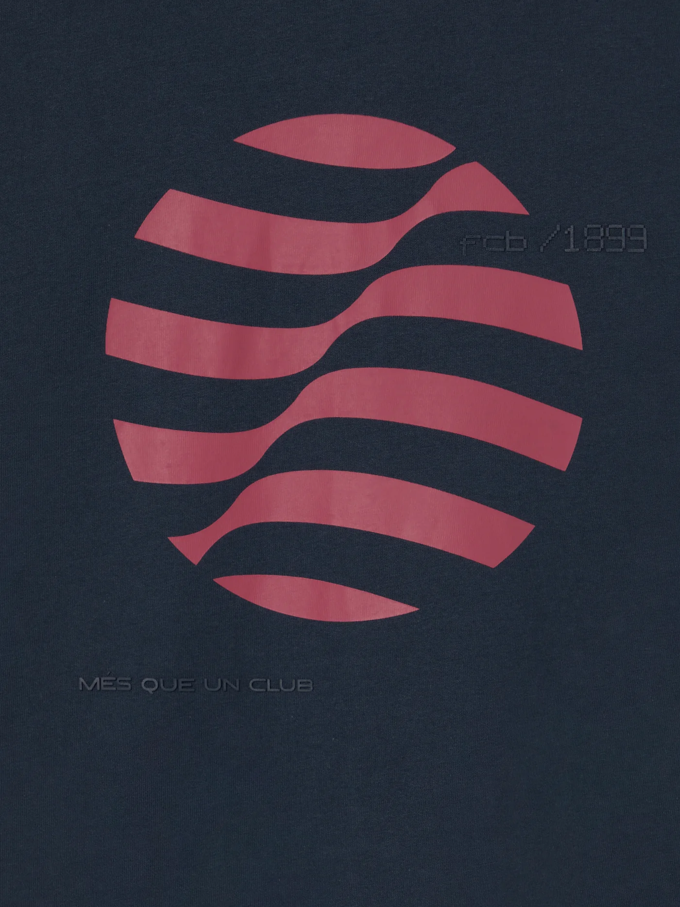 T-shirt Navy Barça Organic Goals - Image 9