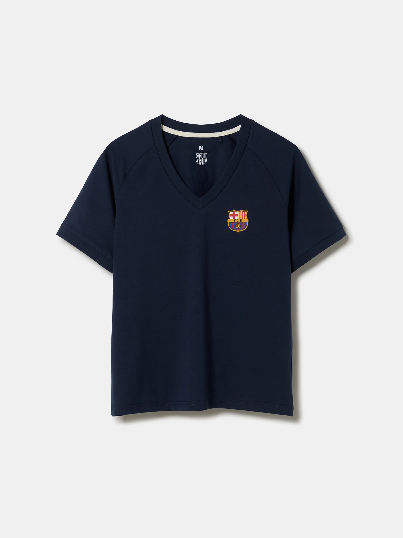 T-shirt navy blue Barça - Woman - Image 5