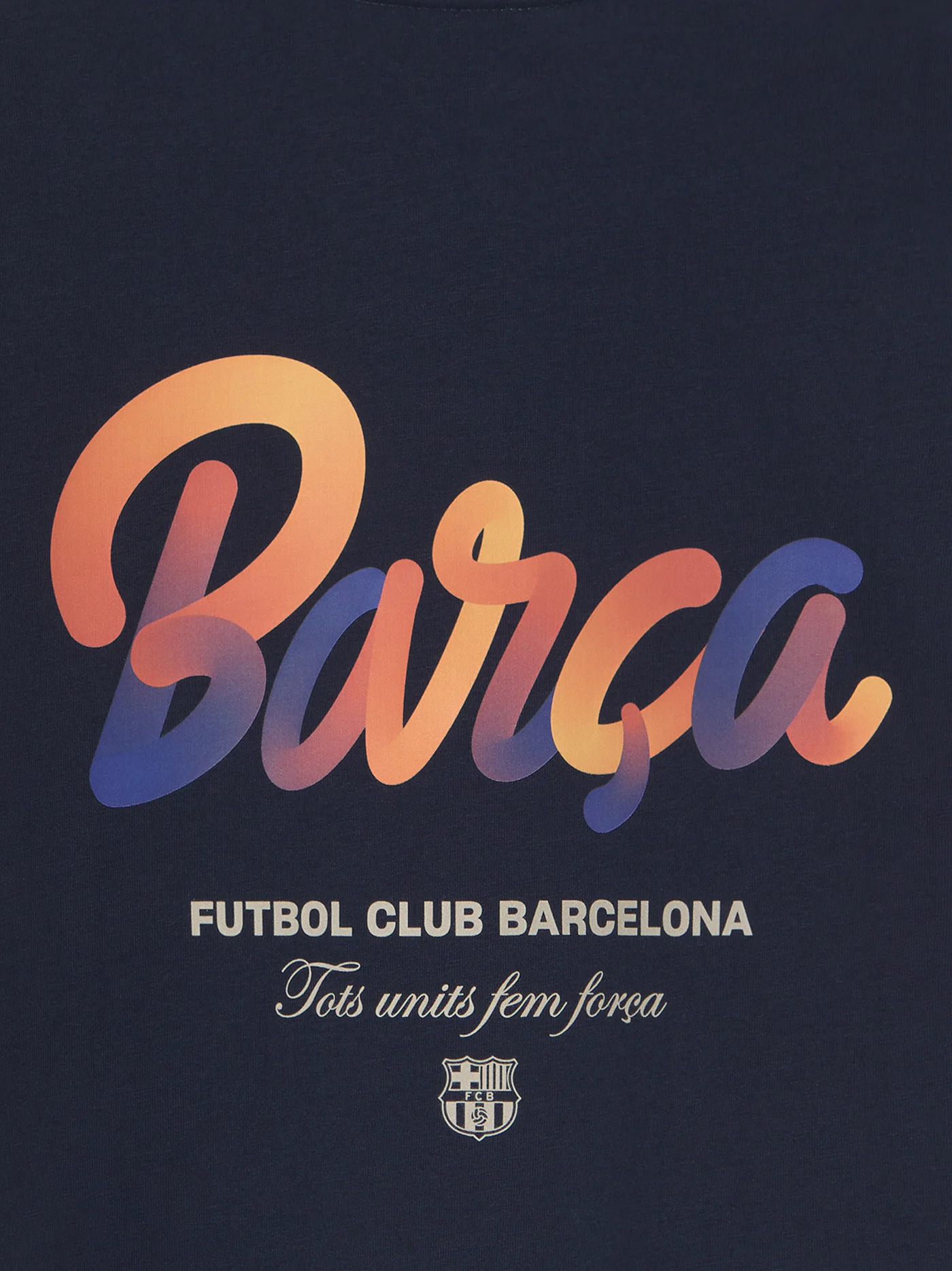 T-shirt Navy Fan Club Barça - Junior - Image 7