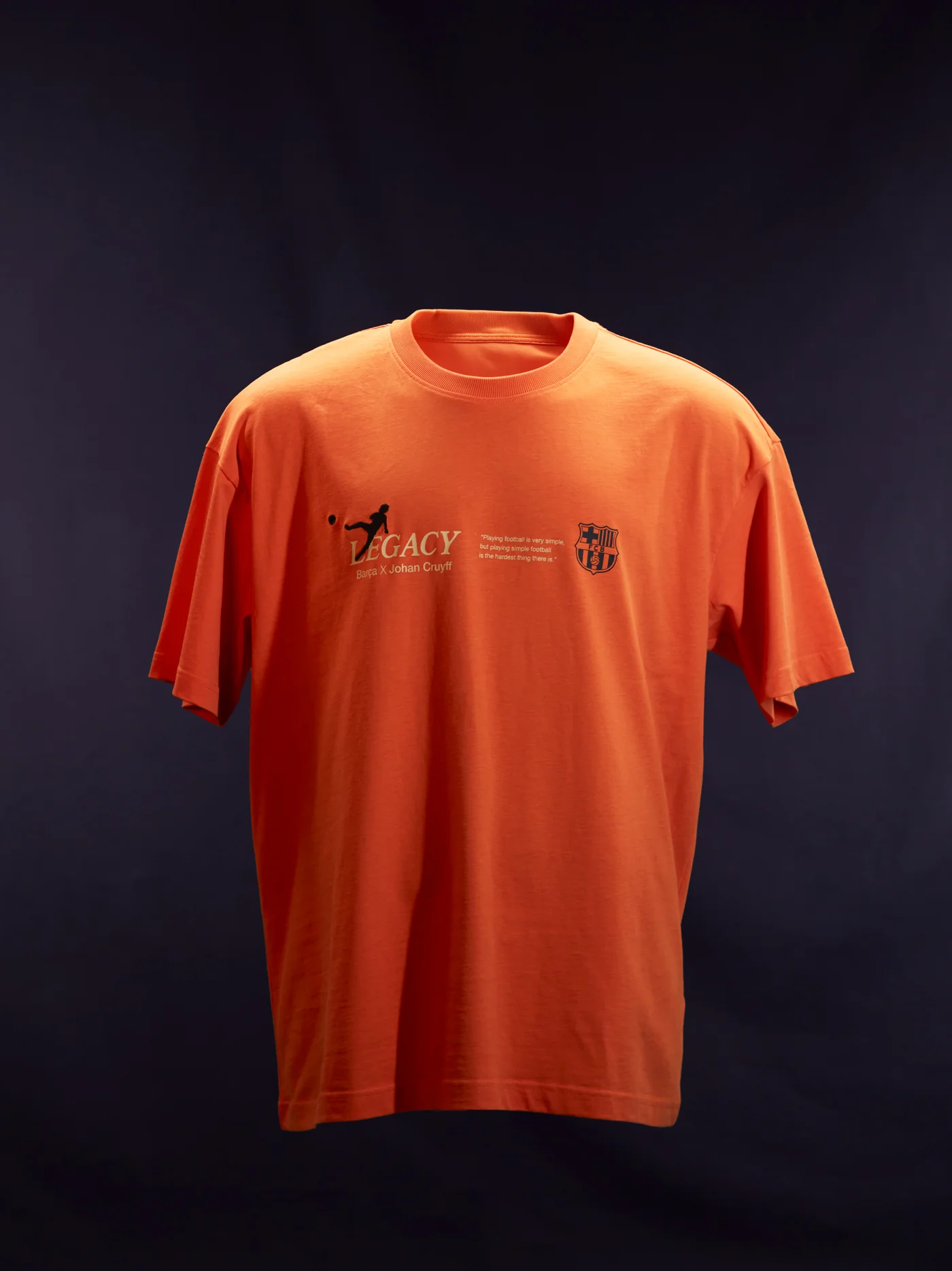 T-shirt Orange Cruyff Barça - Image 3
