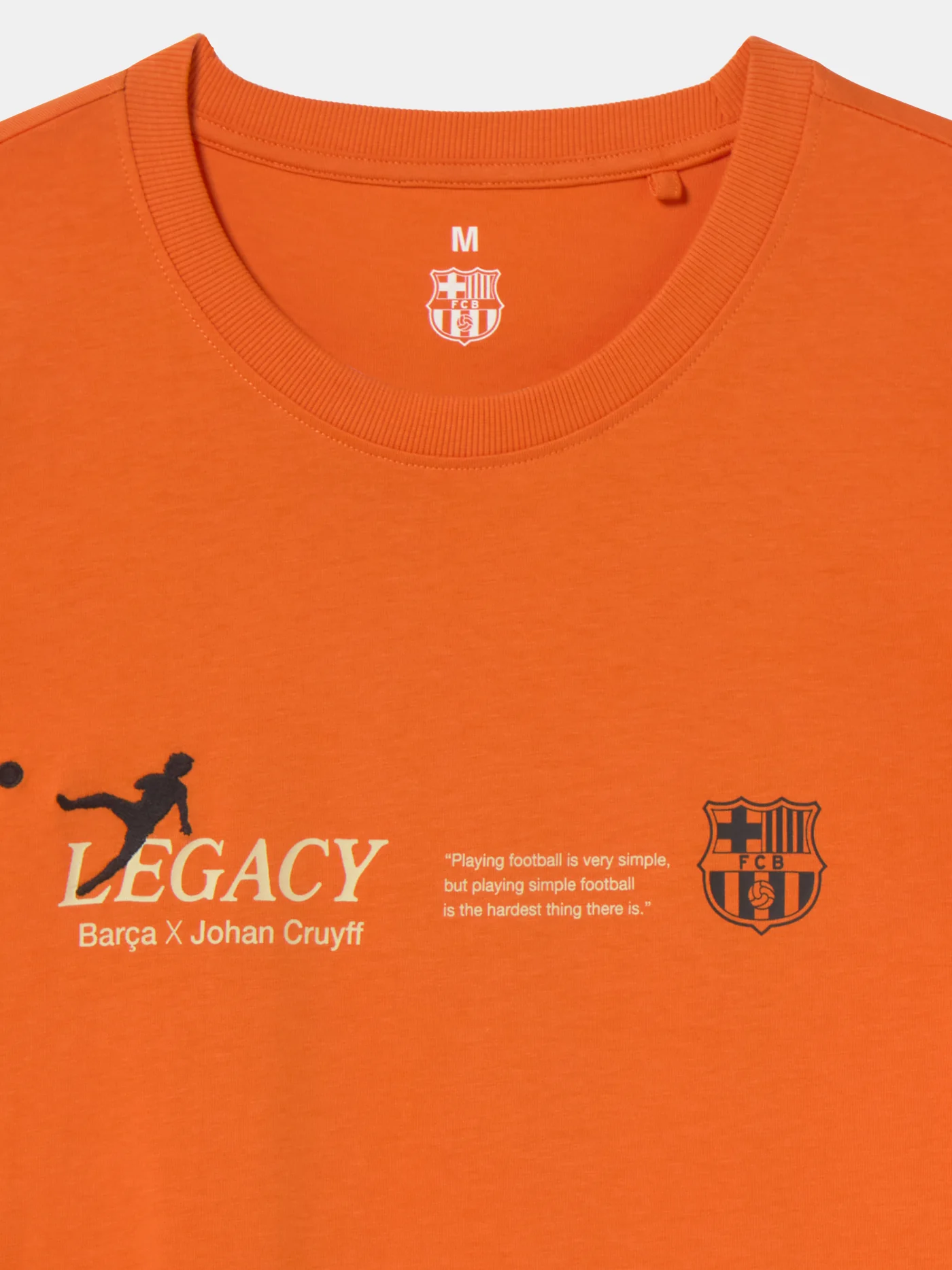 T-shirt Orange Cruyff Barça - Image 4