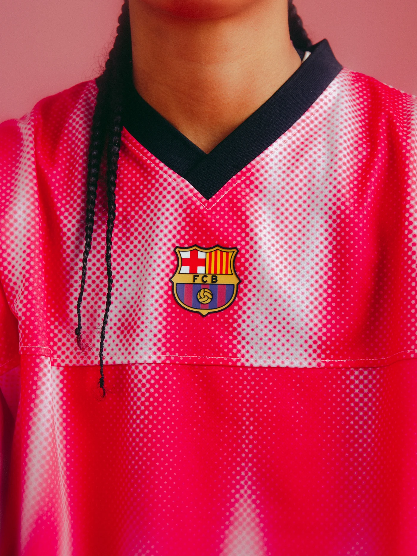 T-shirt pink Festival Barça - Oversize - Image 3
