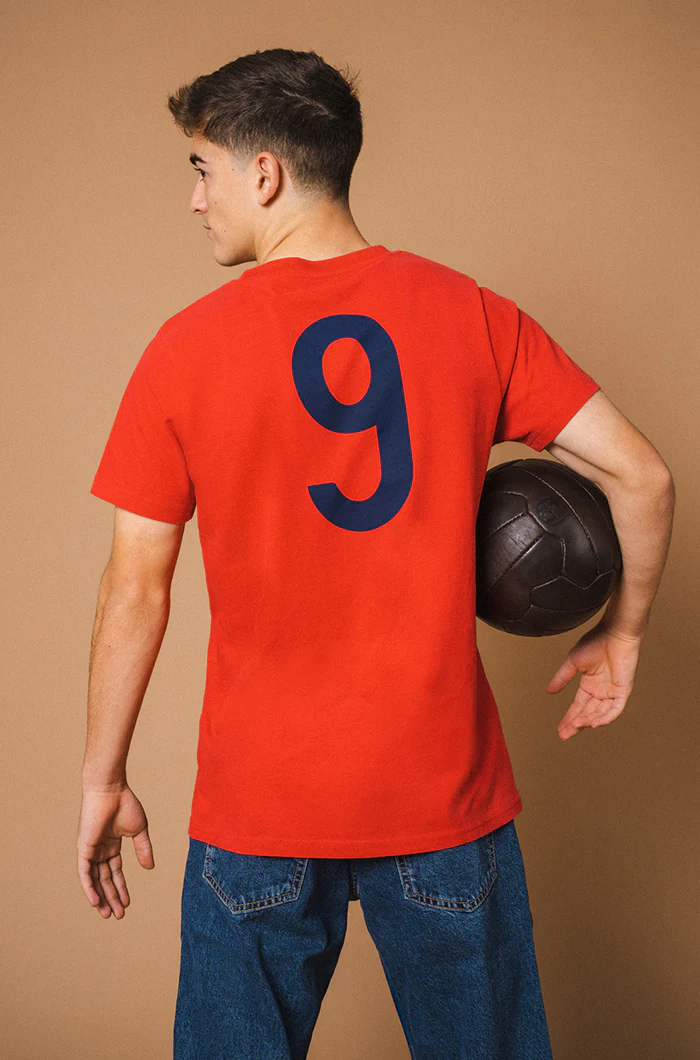 T-shirt red Barça Cruyff "9" - Image 8