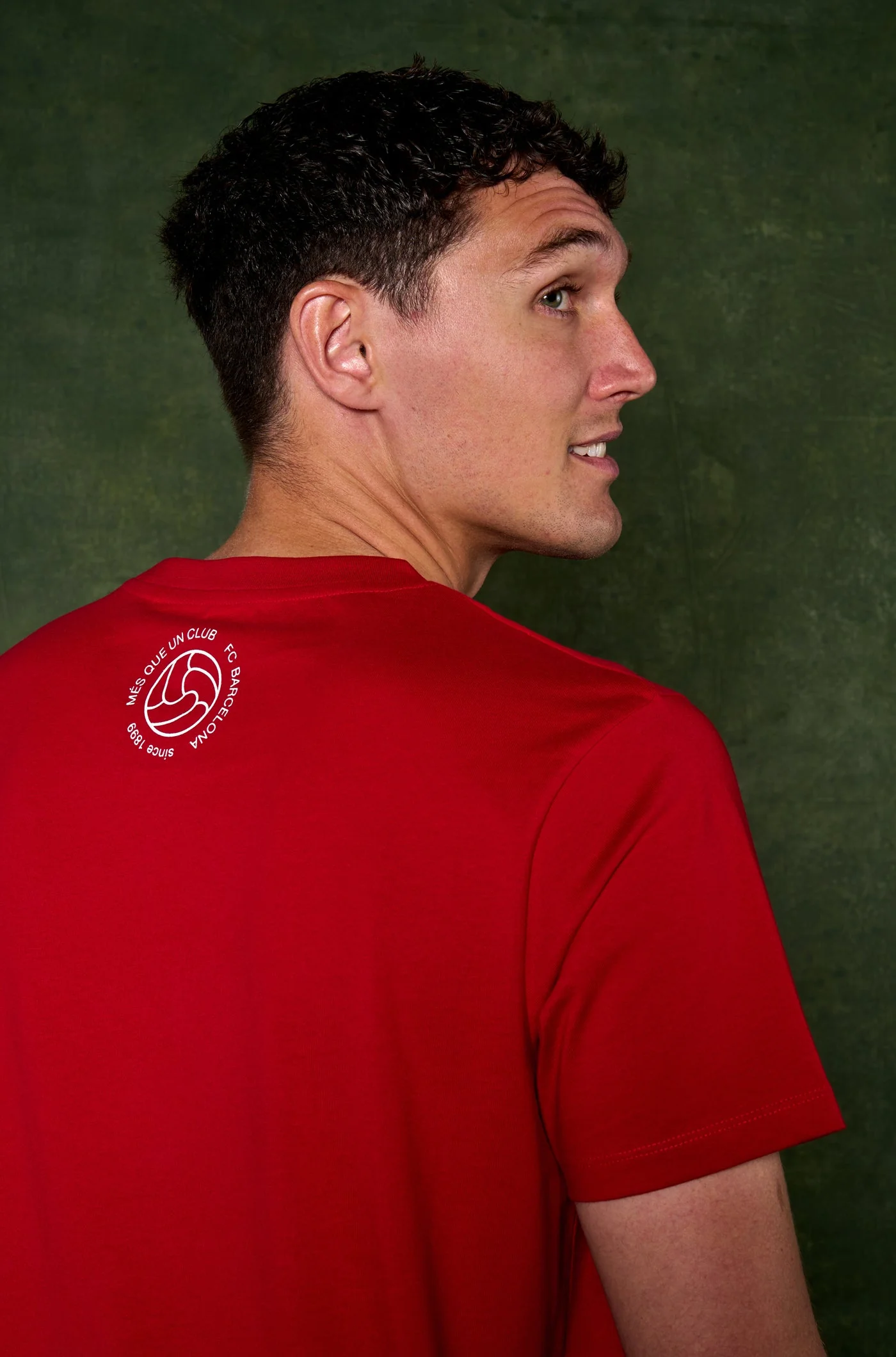 T-shirt red Força Barça - Image 4