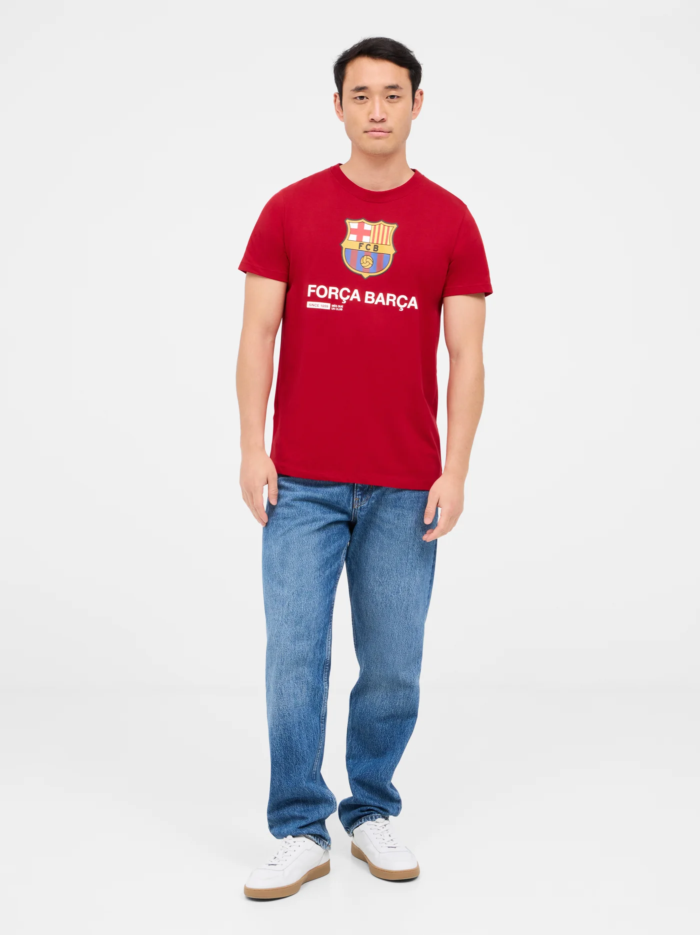 T-shirt red Força Barça - Image 5