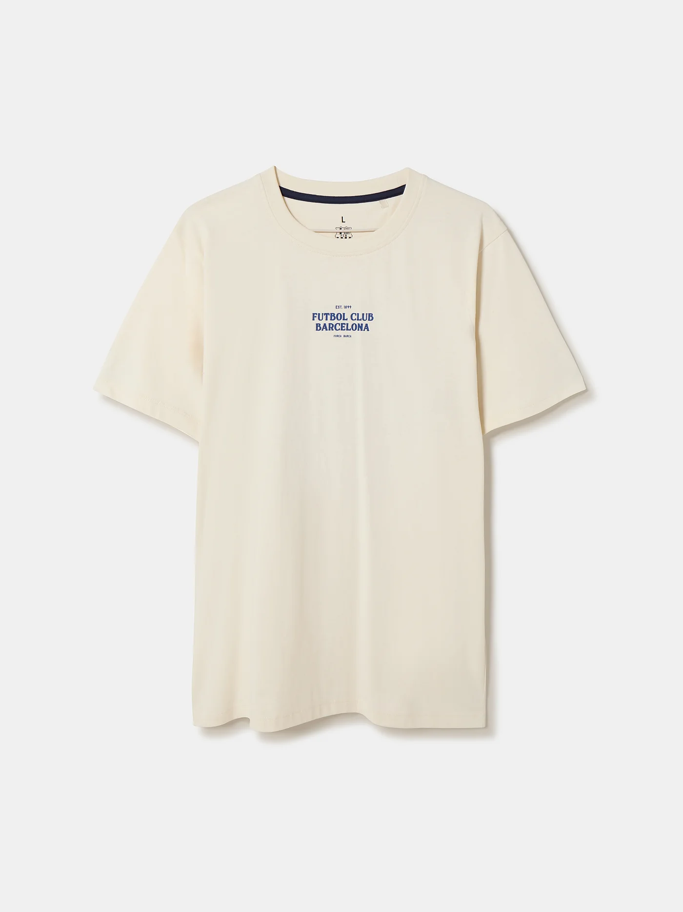 T-shirt beige Barça - Image 9