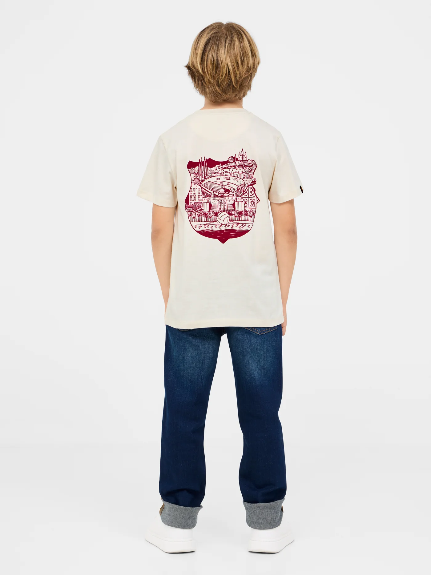 T-shirt beige Barça - Junior - Image 6