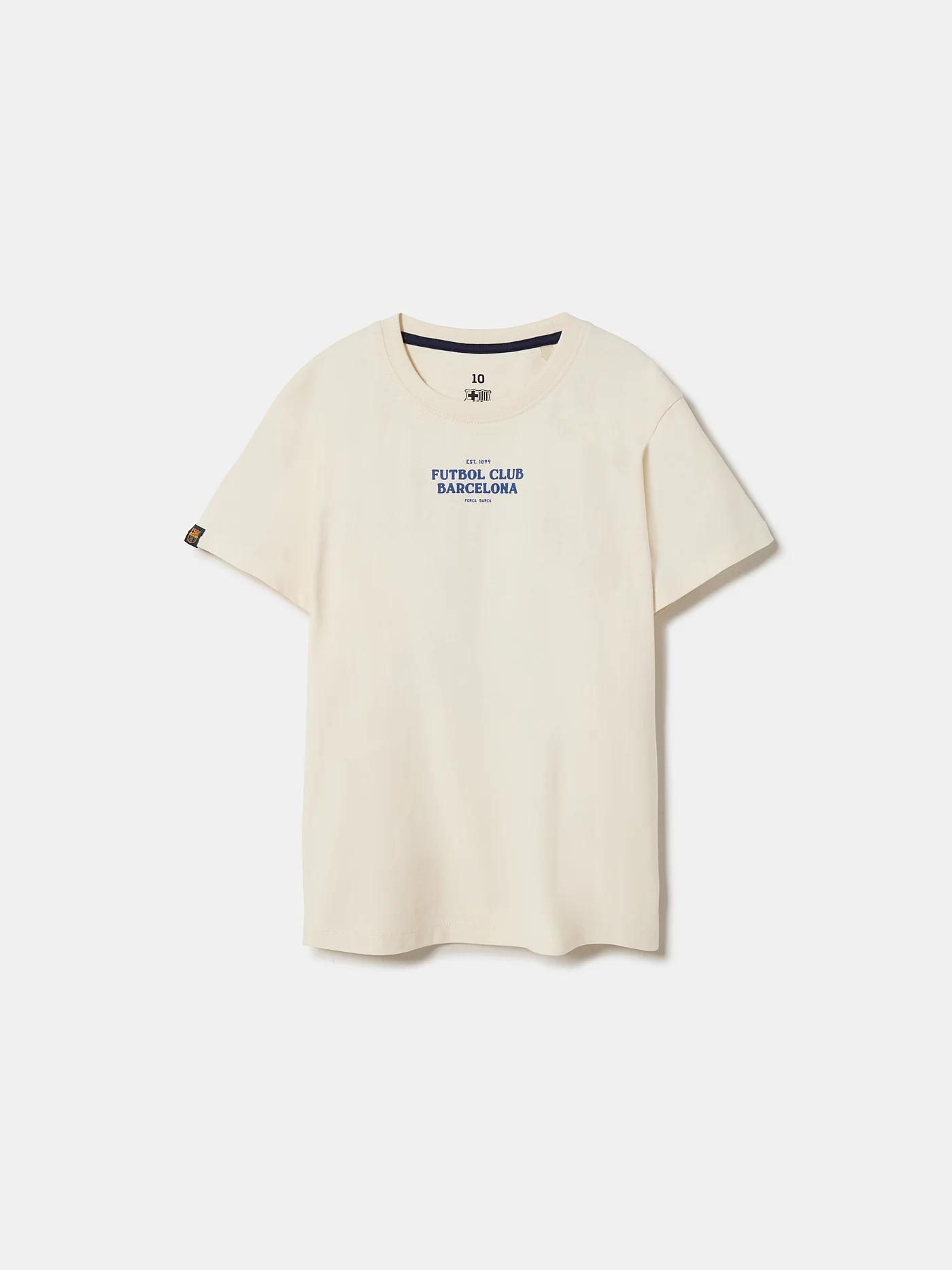 T-shirt beige Barça - Junior - Image 7