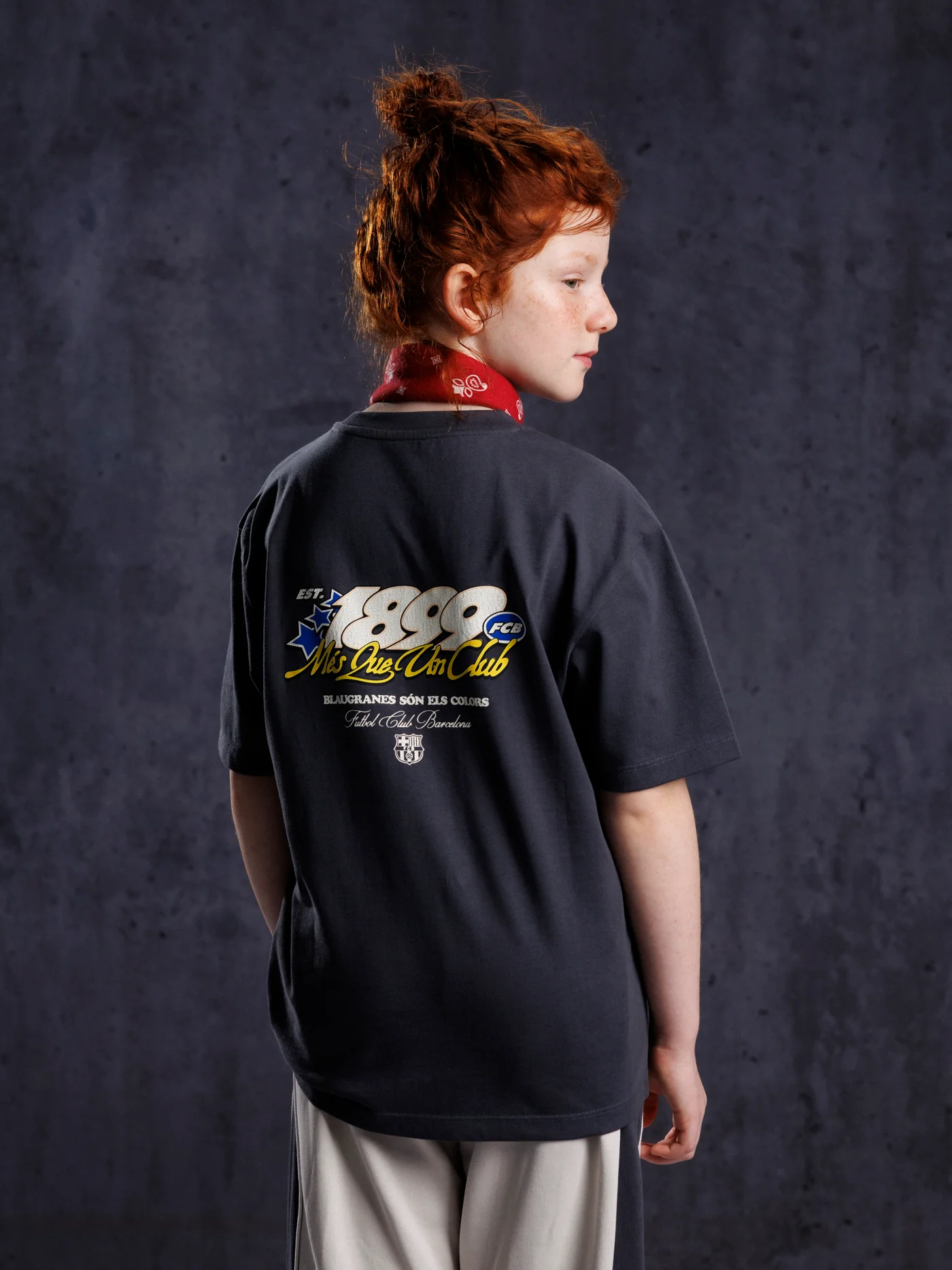 Tee Black Aftermatch Barça - Image 4