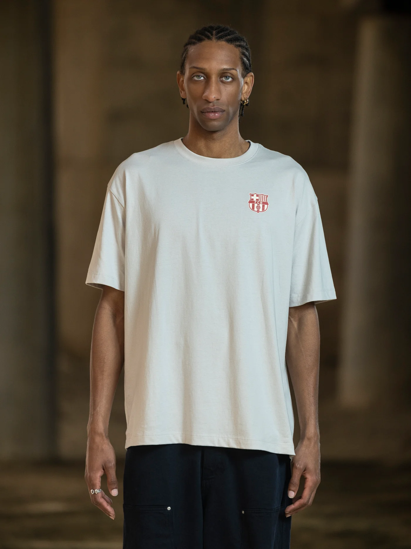Tee Grey Light Aftermatch Barça - Image 6