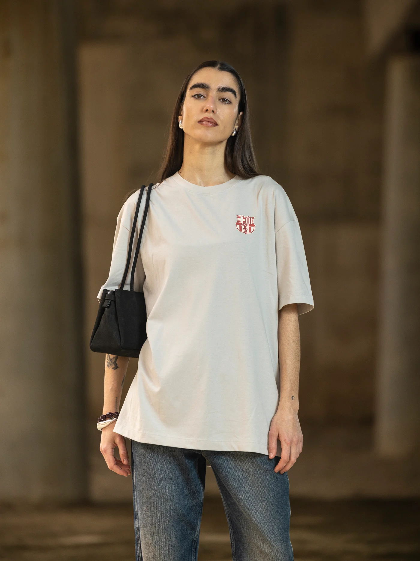 Tee Grey Light Aftermatch Barça - Image 6