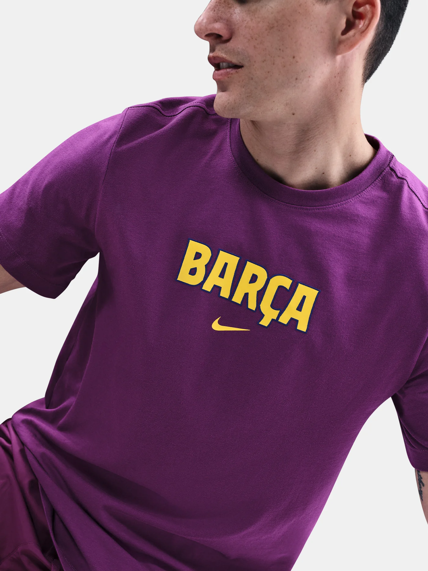 Tee lettering Barça Nike - Image 5