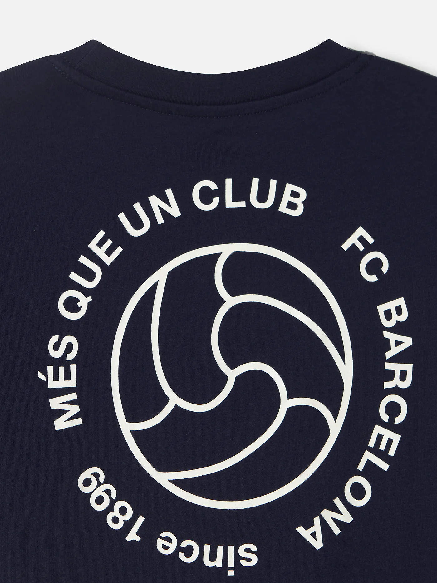 Tee navy with ball print - Image 4