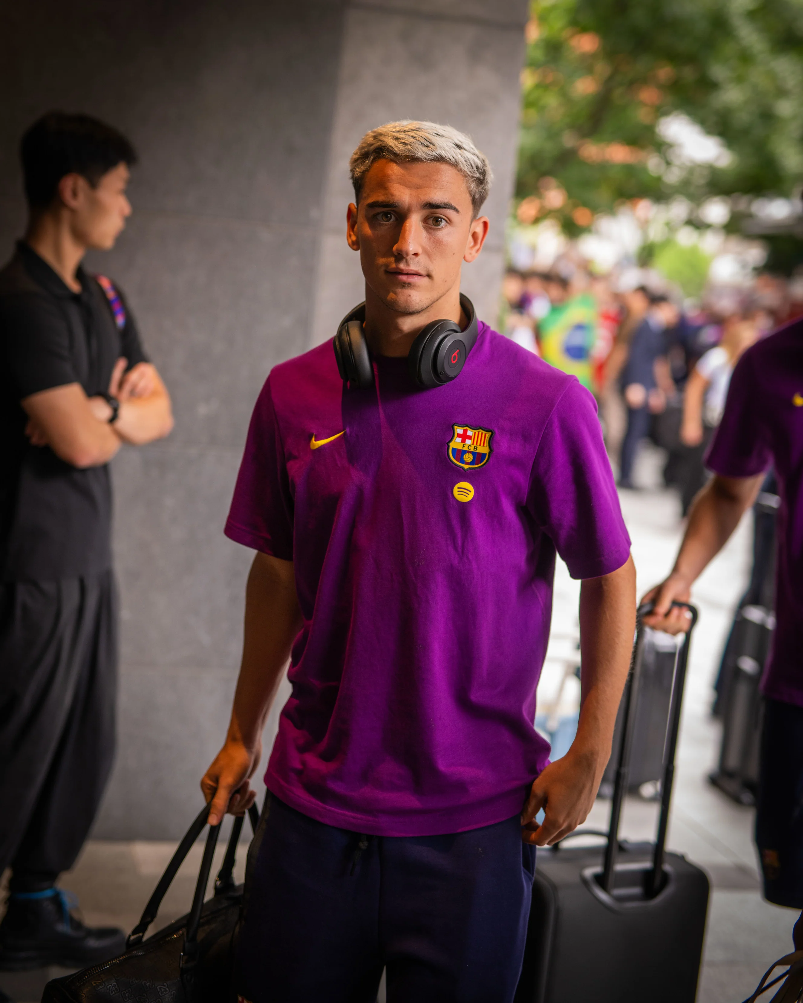 Tee purple Barça Nike - Image 2
