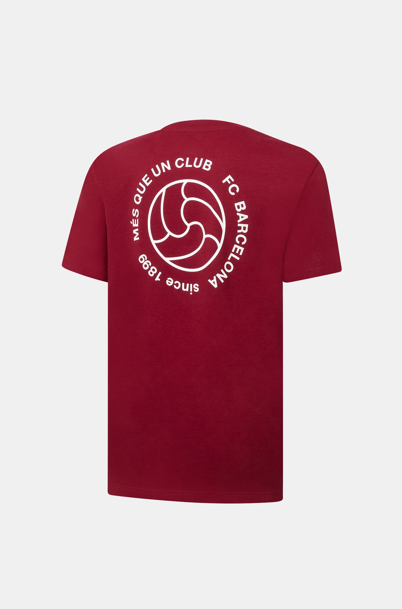 Red T-Shirt with Barça Crest - Junior - Image 5
