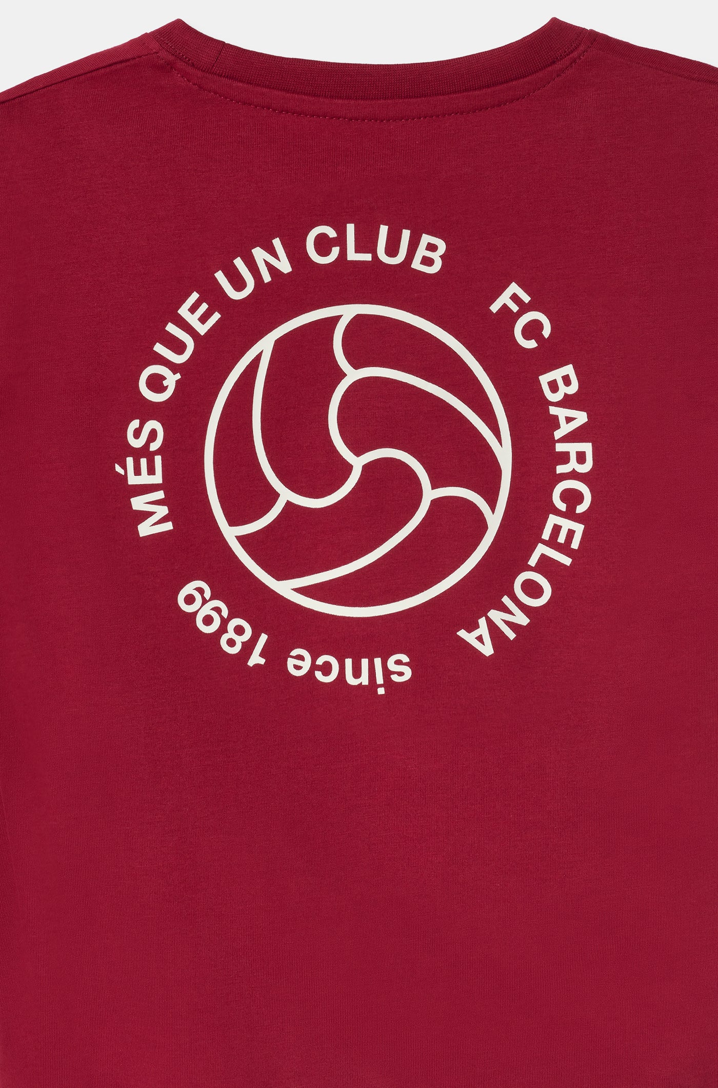 Red T-Shirt with Barça Crest - Junior - Image 7