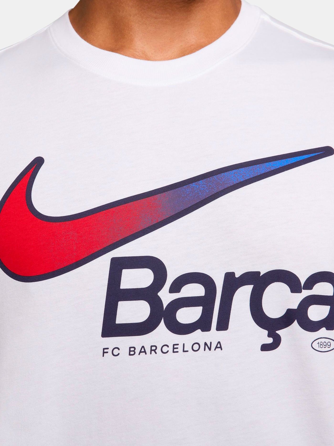 Barça Nike Swoosh Blaugrana T-Shirt - Image 4