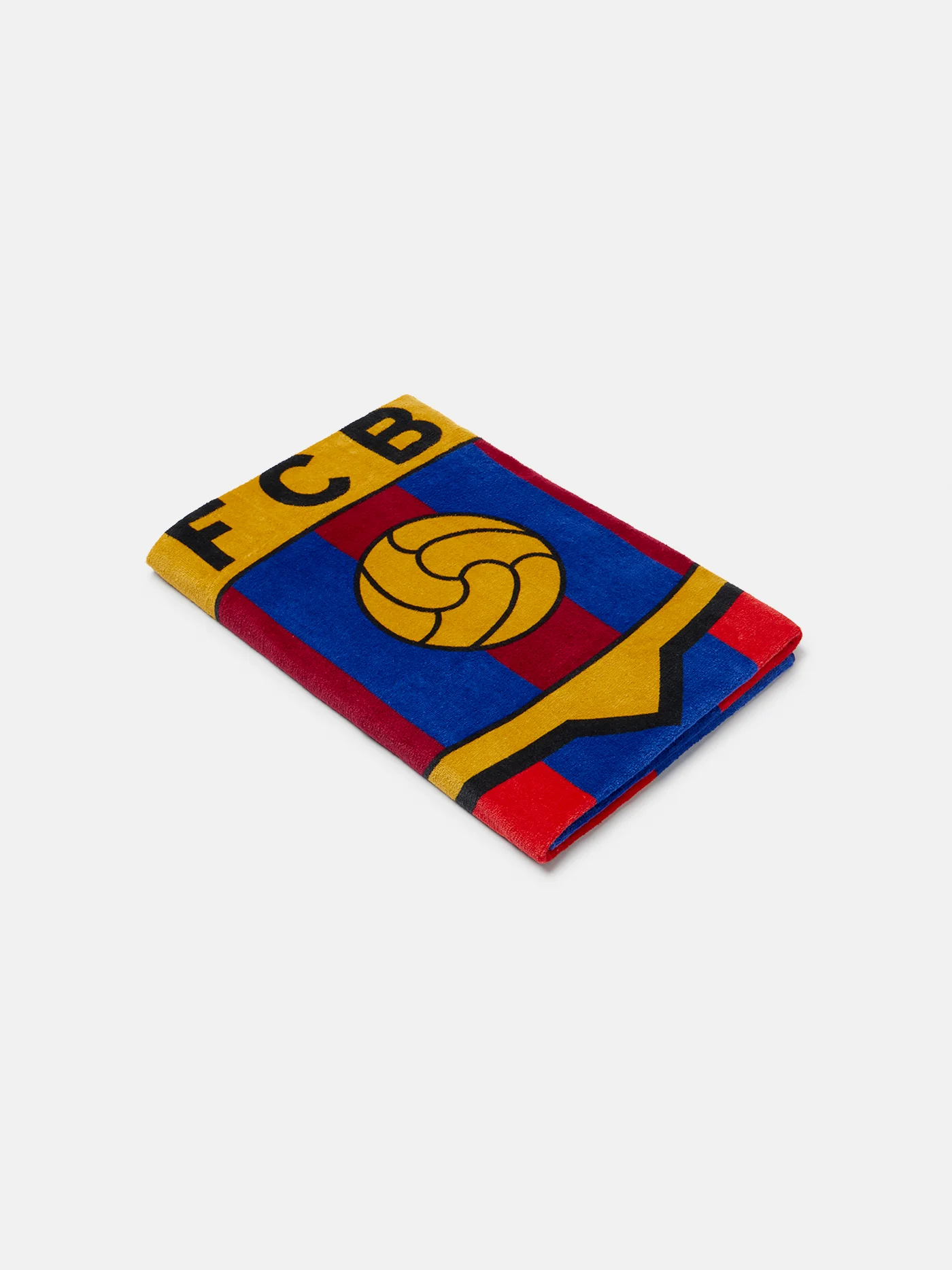 Beach towel blaugrana with shield - Image 4