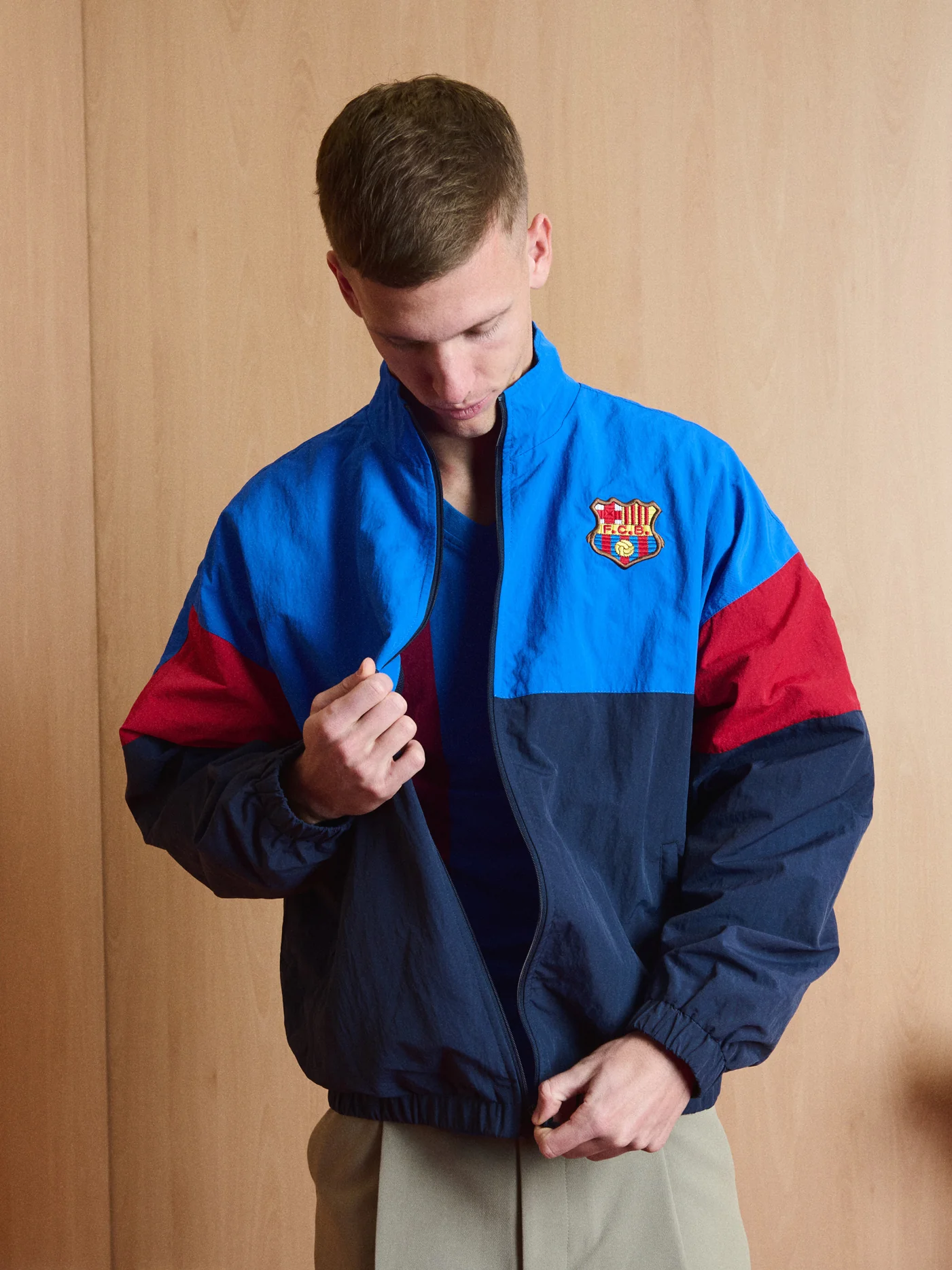 FC Barcelona 1899 Vintage Jacket - Image 5