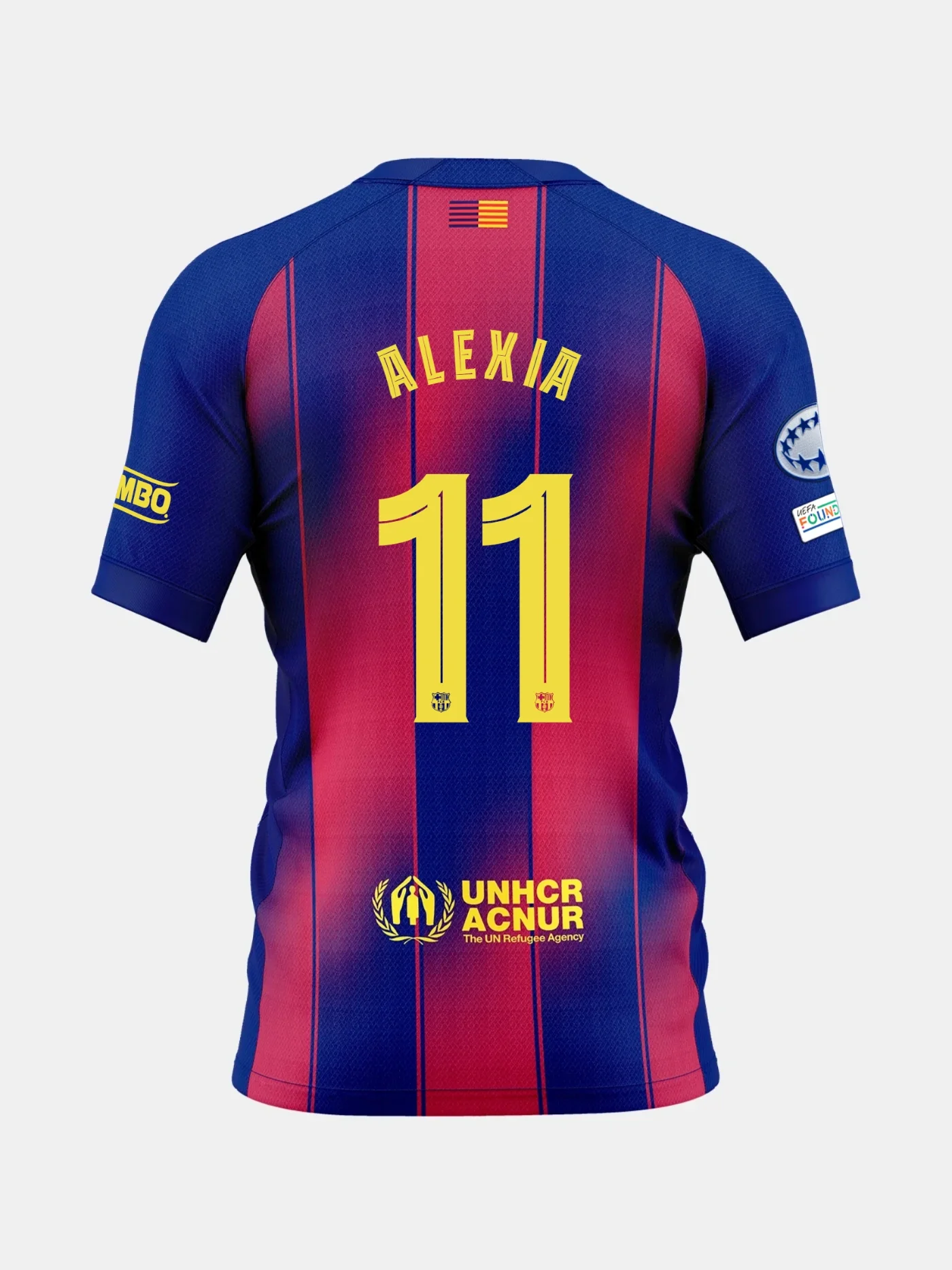 ALEXIA | UWCL Women's home jersey 25/26 FC Barcelona - Player's Edition - Image 3